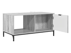 Mesa de Café Gris sonoma 90 x 49 x 46 cm Madera contrachapada