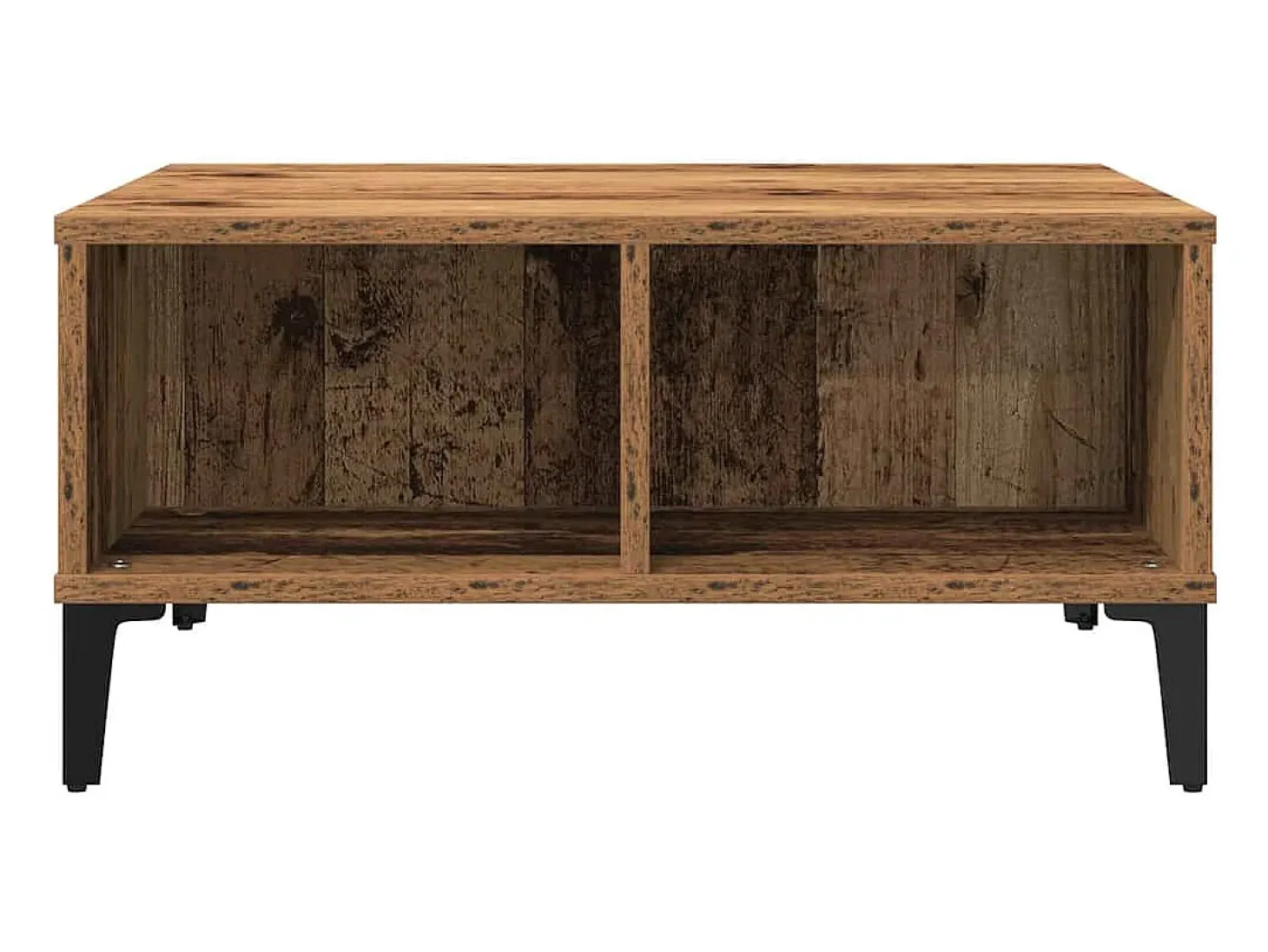 Mesa de Café Madera vieja 60 x 60 x 30 cm Madera contrachapada