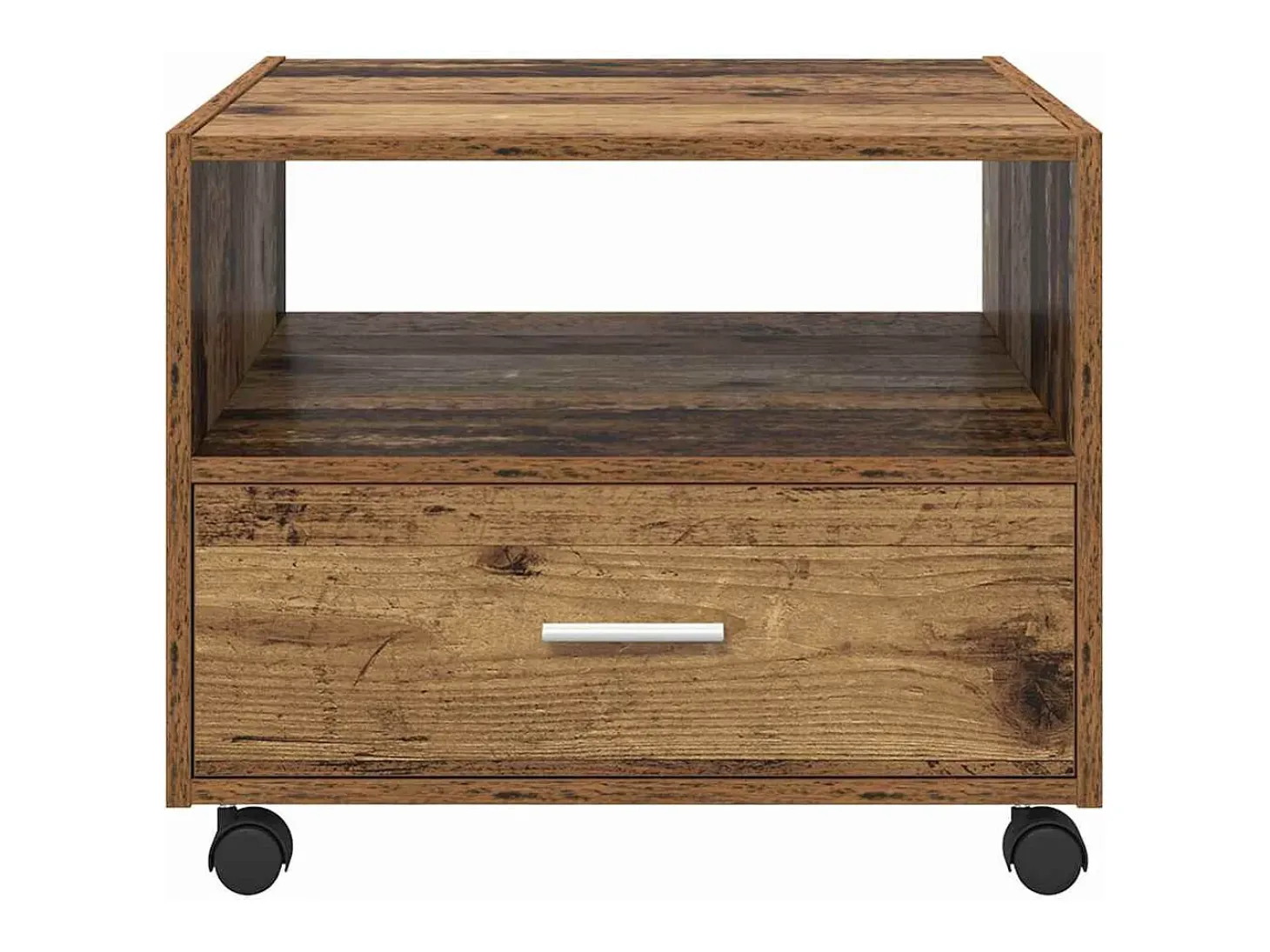 Mesa de Café Madera vieja 55 x 55 x 45 cm Madera contrachapada