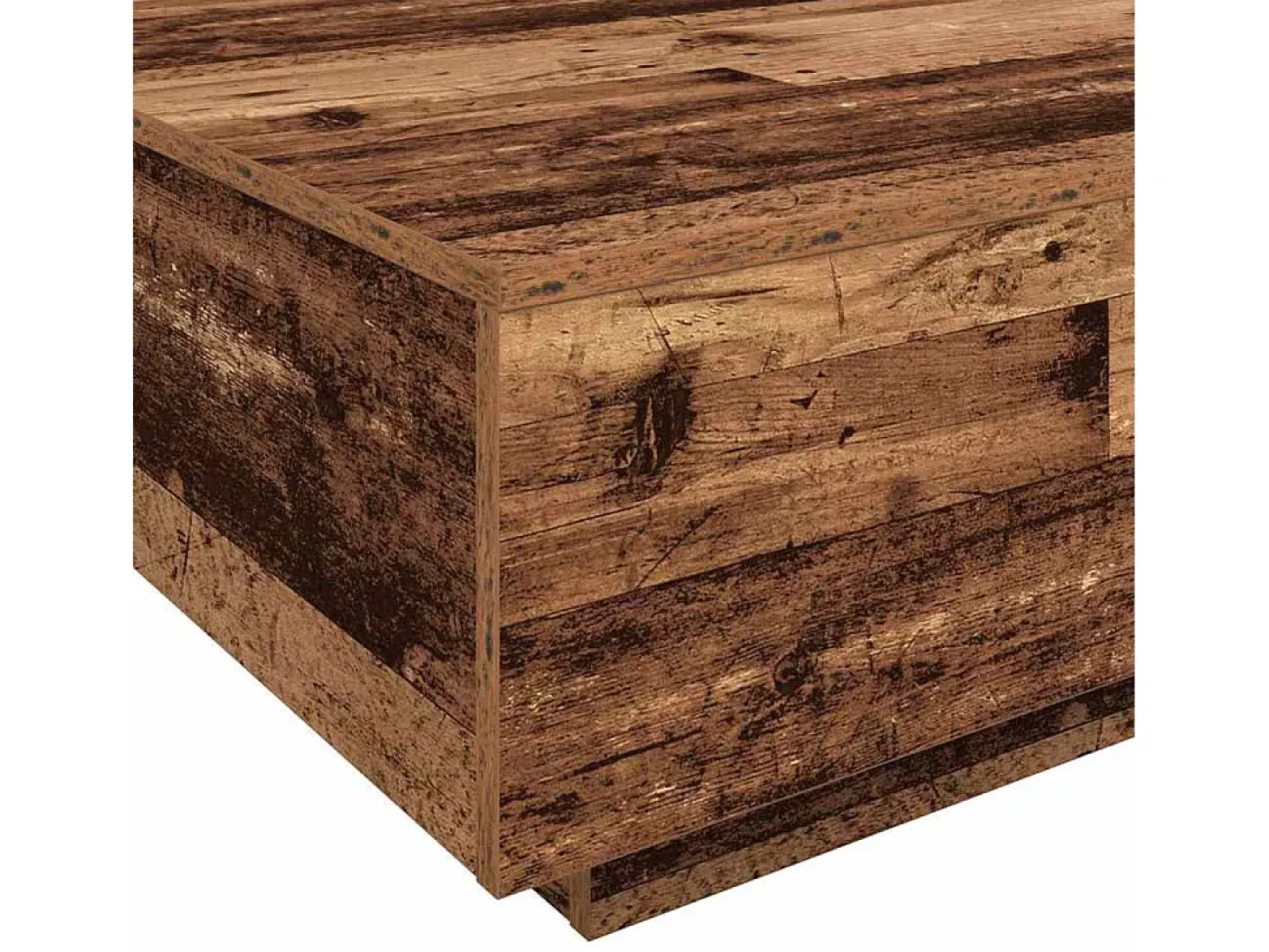 Mesa de Café Madera vieja 100 x 100 x 31 cm