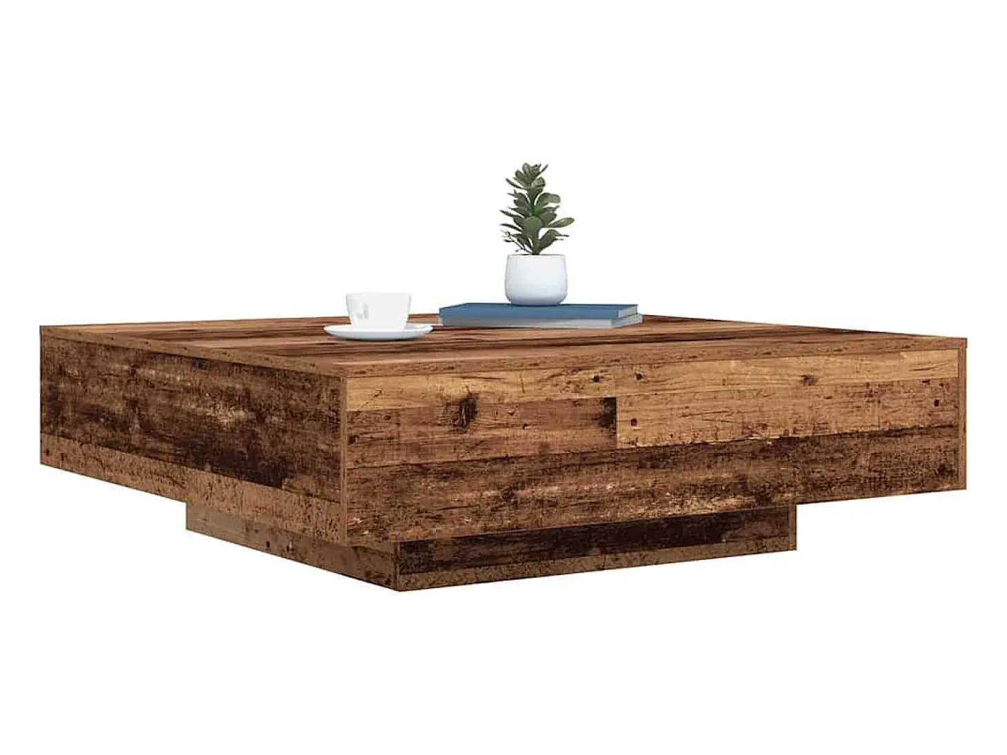 Mesa de Café Madera vieja 100 x 100 x 31 cm