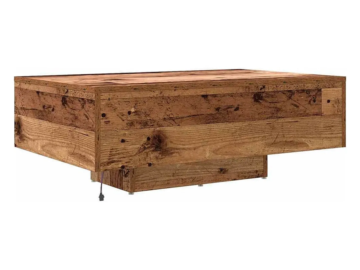 Mesa de Café Madera vieja 85 x 55 x 31 cm Madera contrachapada