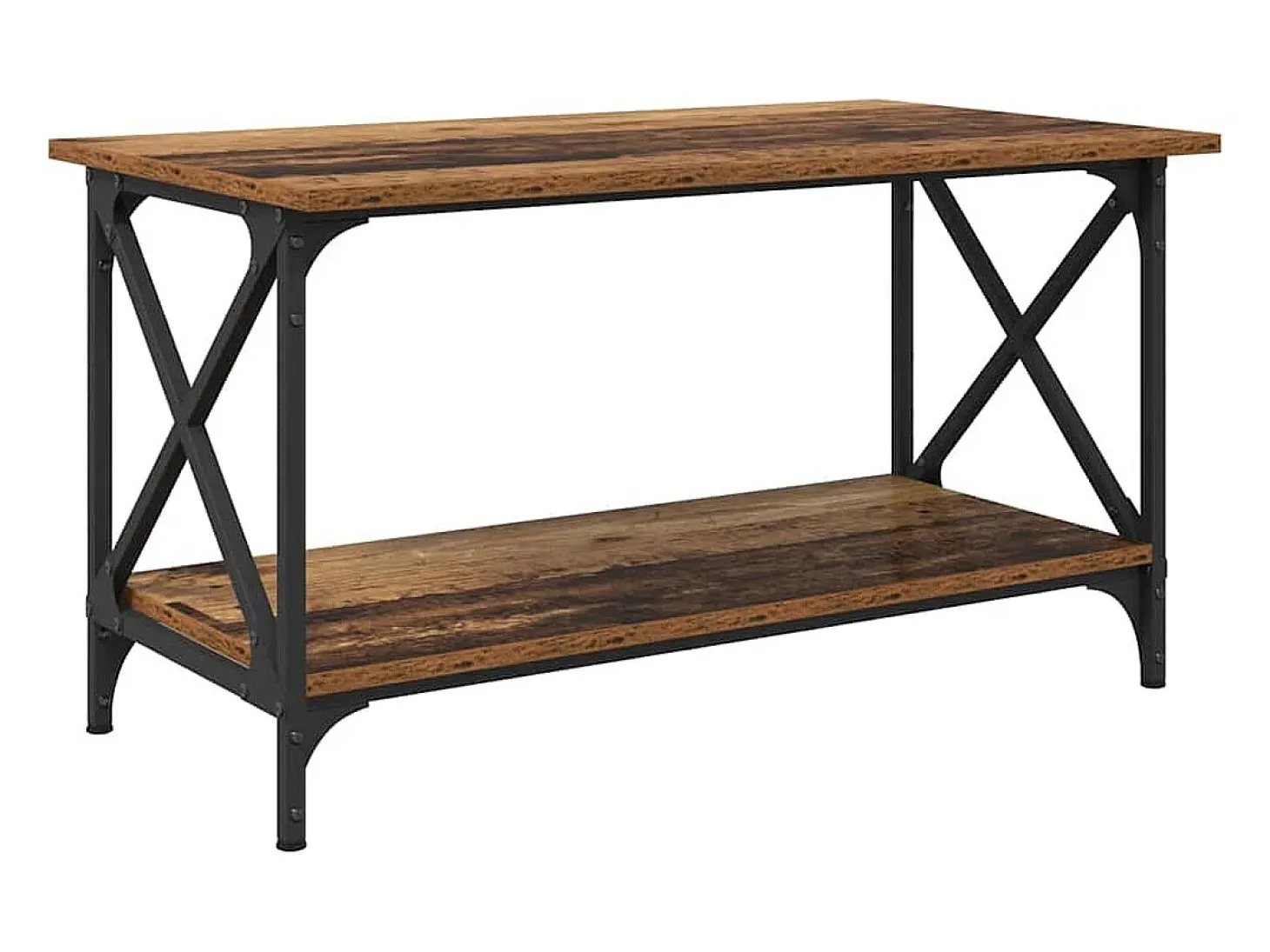 Mesa de Café Madera vieja 80 x 45 x 45.5 cm