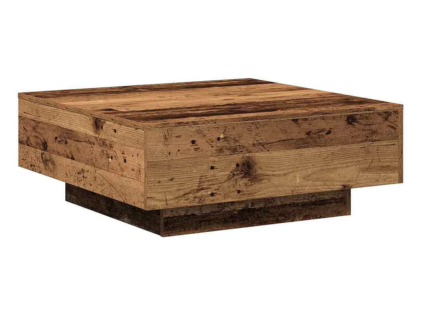 Mesa de Café Madera vieja 80 x 80 x 31 cm Madera contrachapada