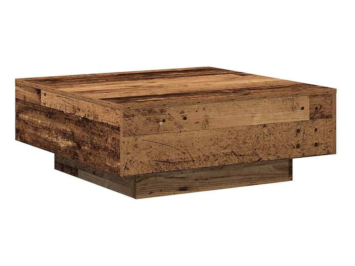 Mesa de Café Madera vieja 80 x 80 x 31 cm Madera contrachapada