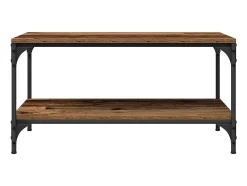 Mesa de Café Madera vieja 80 x 50 x 40 cm Madera contrachapada