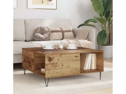 Mesa de Café Madera vieja 80 x 80 x 36.5 cm
