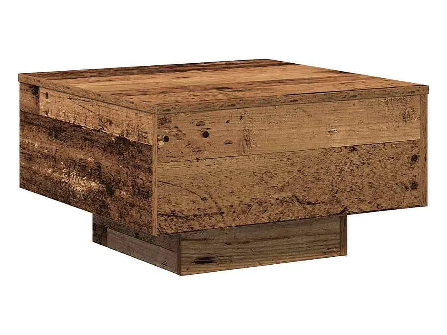 Mesa de Café Madera vieja 55 x 55 x 31 cm Madera contrachapada