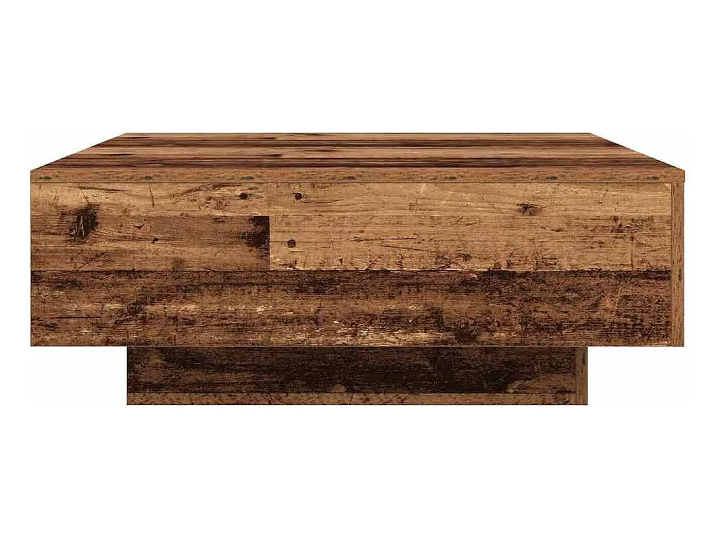 Mesa de Café Madera vieja Azul 80 x 80 x 31 cm
