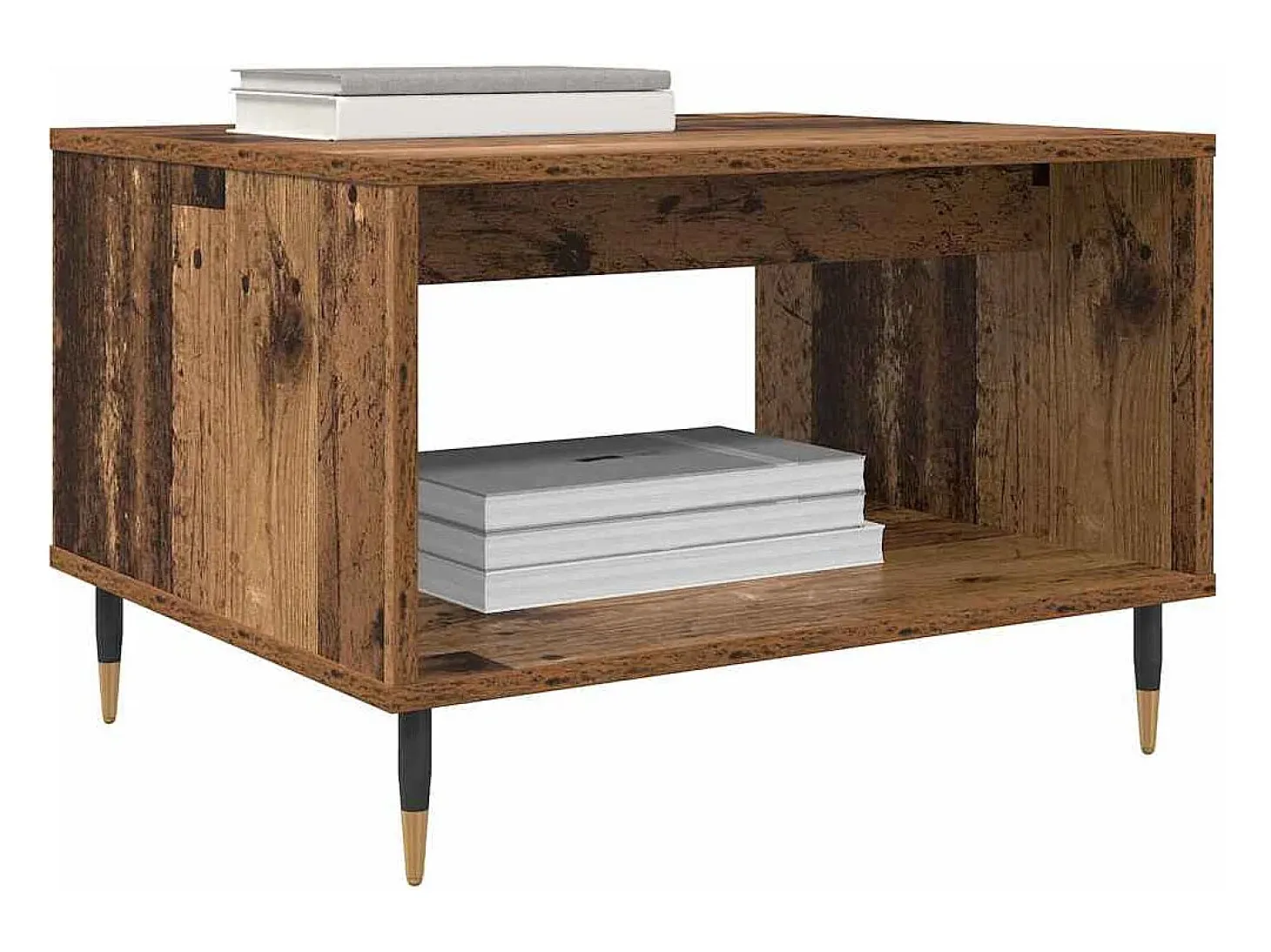 Mesa de Café Madera vieja 60 x 50 x 40 cm Madera contrachapada