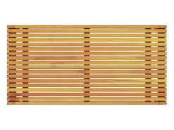 Mesa de Café Marrón 110 x 55 x 35 cm madera maciza de acacia