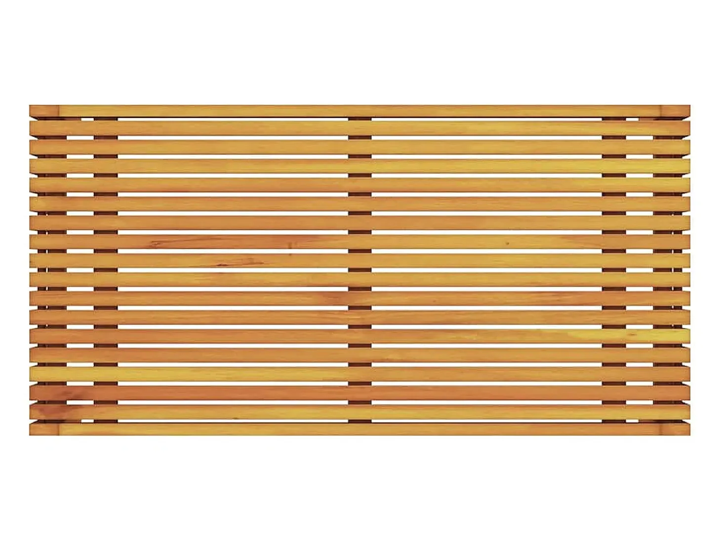 Mesa de Café Marrón 110 x 55 x 35 cm madera maciza de acacia