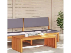 Mesa de Café Marrón 110 x 55 x 35 cm madera maciza de acacia