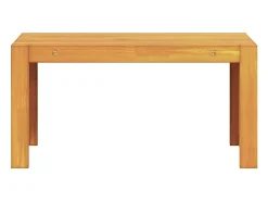 Mesa de Café Marrón 70 x 35 x 35 cm madera maciza de acacia