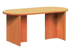 Mesa de Café Marrón cera 80 x 39.5 x 35 cm