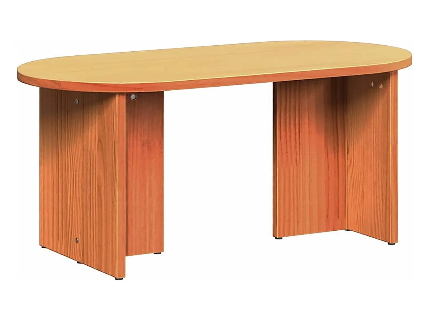 Mesa de Café Marrón cera 80 x 39.5 x 35 cm