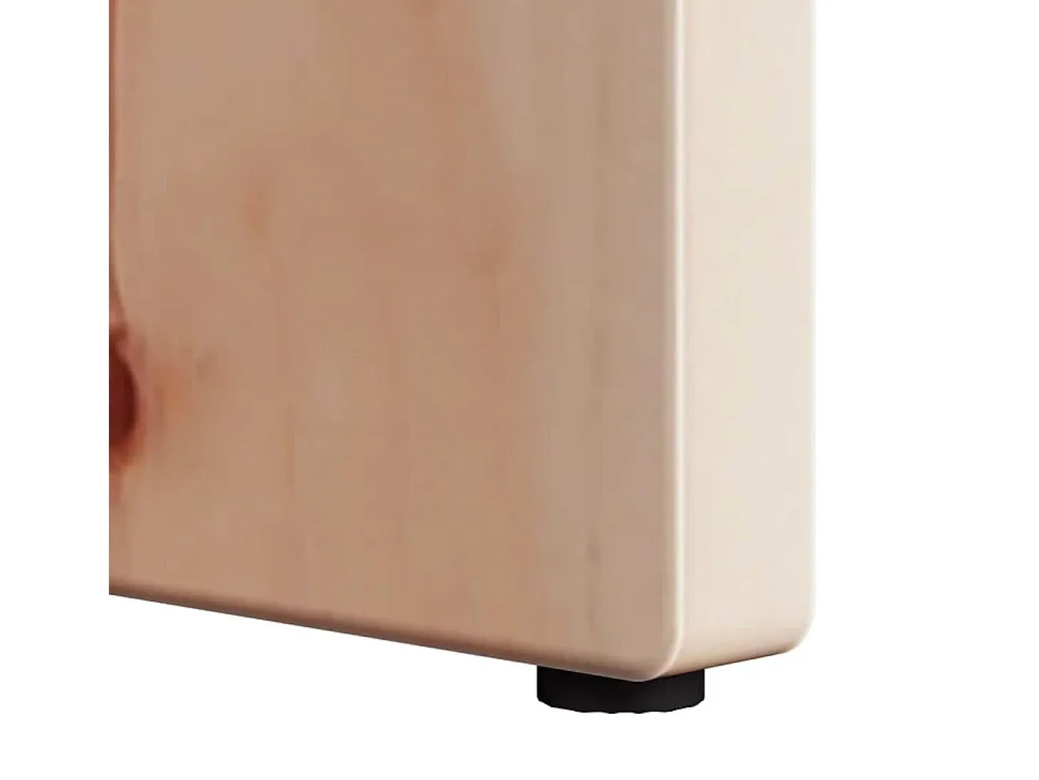 Mesa de Café Natural 80 x 50 x 31 cm Madera maciza de pino