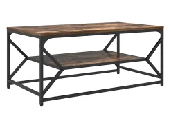 Mesa de Café Roble ahumado 90 x 50 x 40 cm