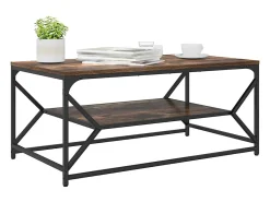 Mesa de Café Roble ahumado 90 x 50 x 40 cm