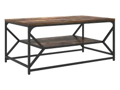Mesa de Café Roble ahumado 90 x 50 x 40 cm