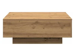 Mesa de Café Roble artisan 80 x 80 x 31 cm Madera contrachapada
