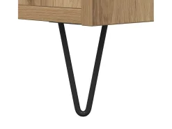 Mesa de Café Roble artisan 80 x 80 x 36.5 cm