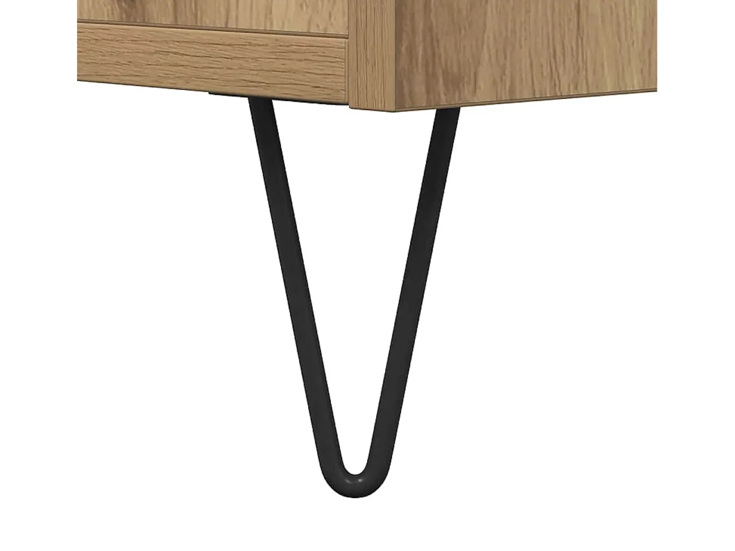 Mesa de Café Roble artisan 80 x 80 x 36.5 cm