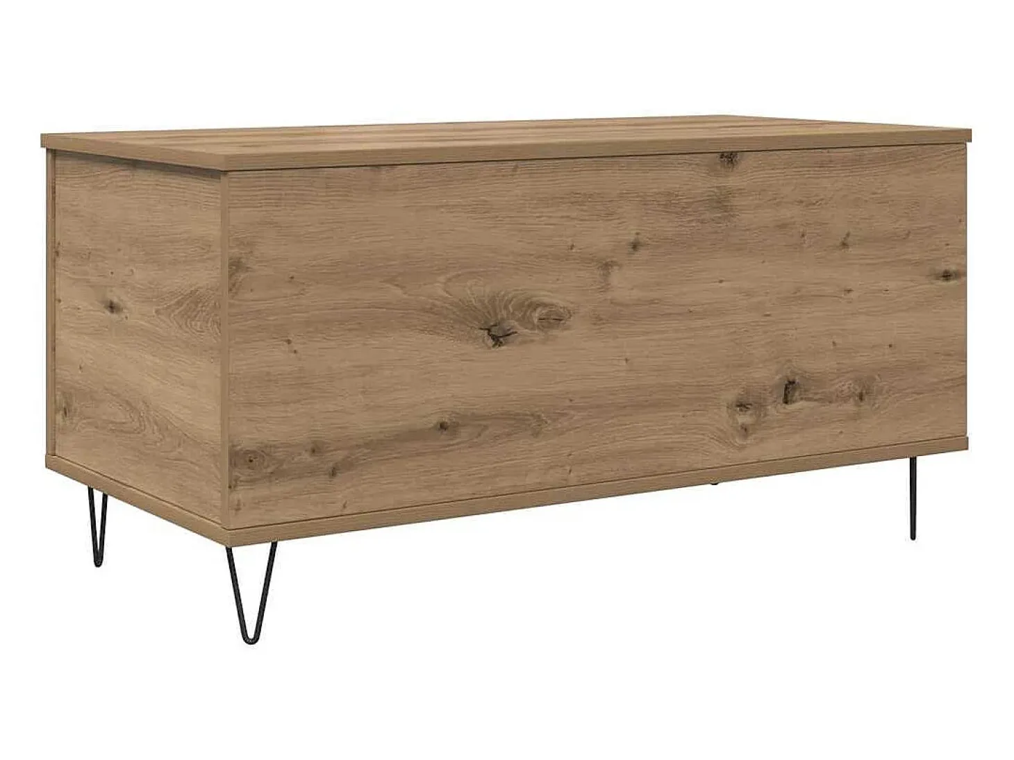 Mesa de Café Roble artisan 90 x 44.5 x 45 cm
