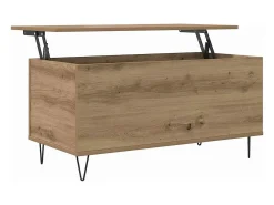 Mesa de Café Roble artisan 90 x 44.5 x 45 cm