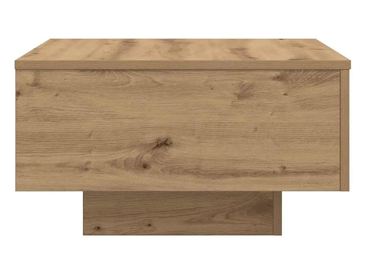 Mesa de Café Roble artisan 55 x 55 x 31 cm Madera contrachapada