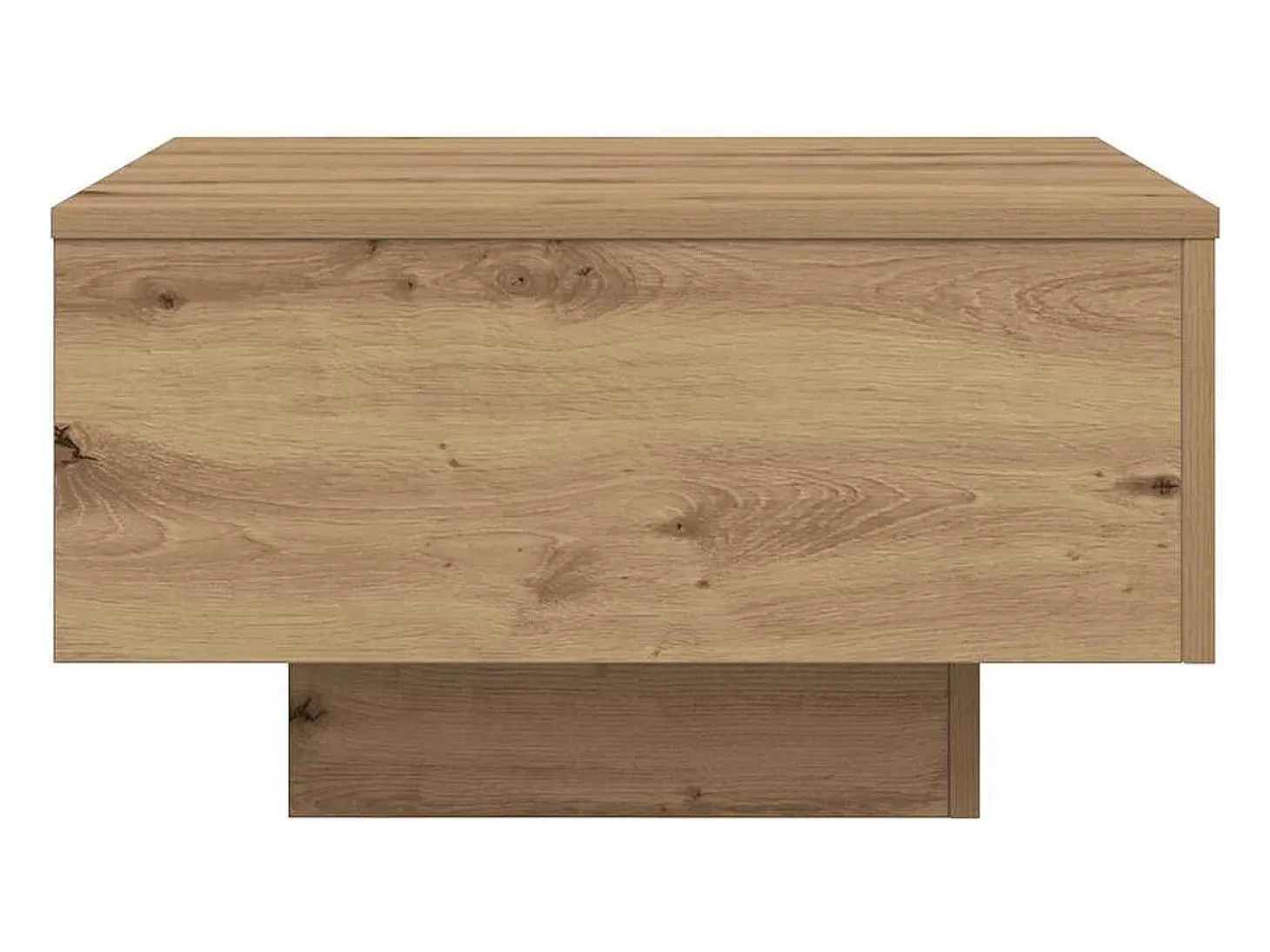 Mesa de Café Roble artisan 55 x 55 x 31 cm Madera contrachapada