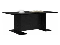 Mesa de Café Roble negro 103.5 x 60 x 40 cm