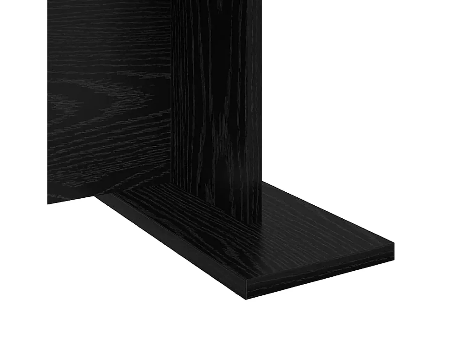 Mesa de Café Roble negro 103.5 x 60 x 40 cm