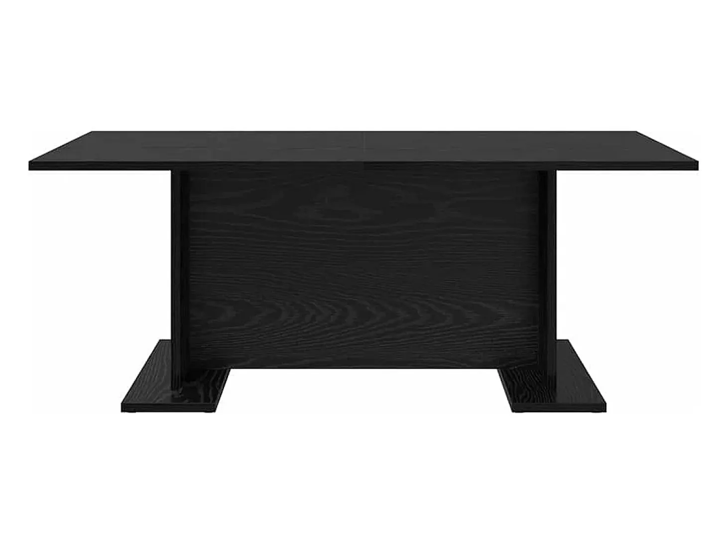 Mesa de Café Roble negro 103.5 x 60 x 40 cm