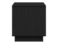 Mesa de Café Roble negro 40 x 40 x 43 cm Madera contrachapada