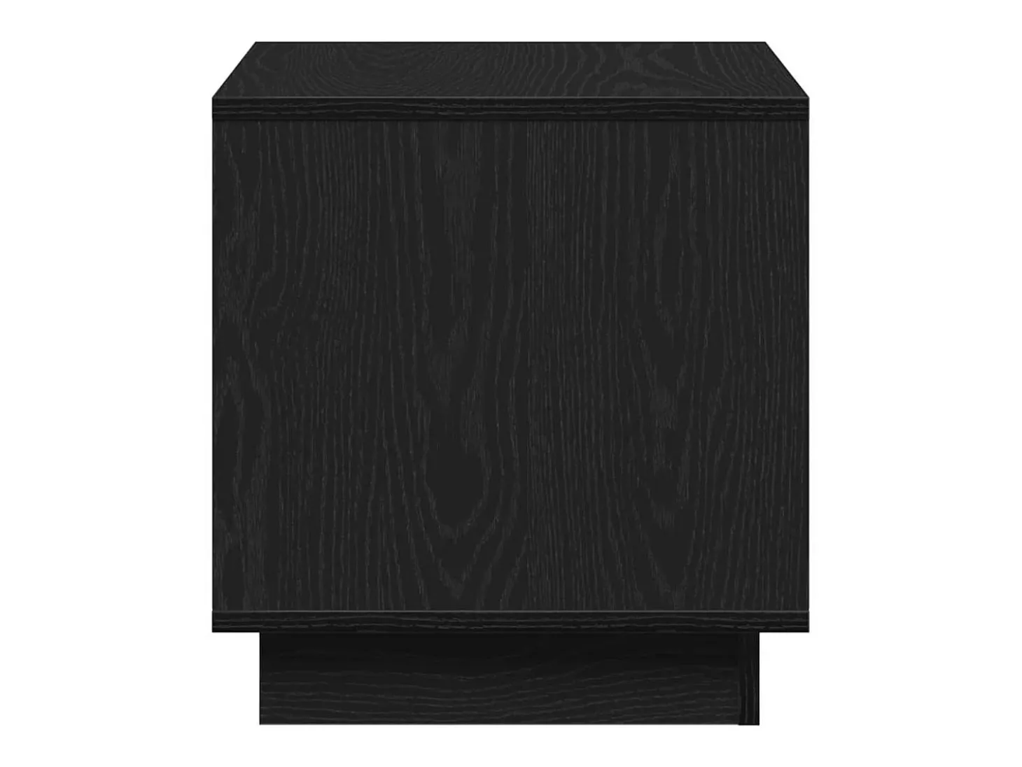 Mesa de Café Roble negro 40 x 40 x 43 cm Madera contrachapada