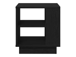Mesa de Café Roble negro 40 x 40 x 43 cm Madera contrachapada