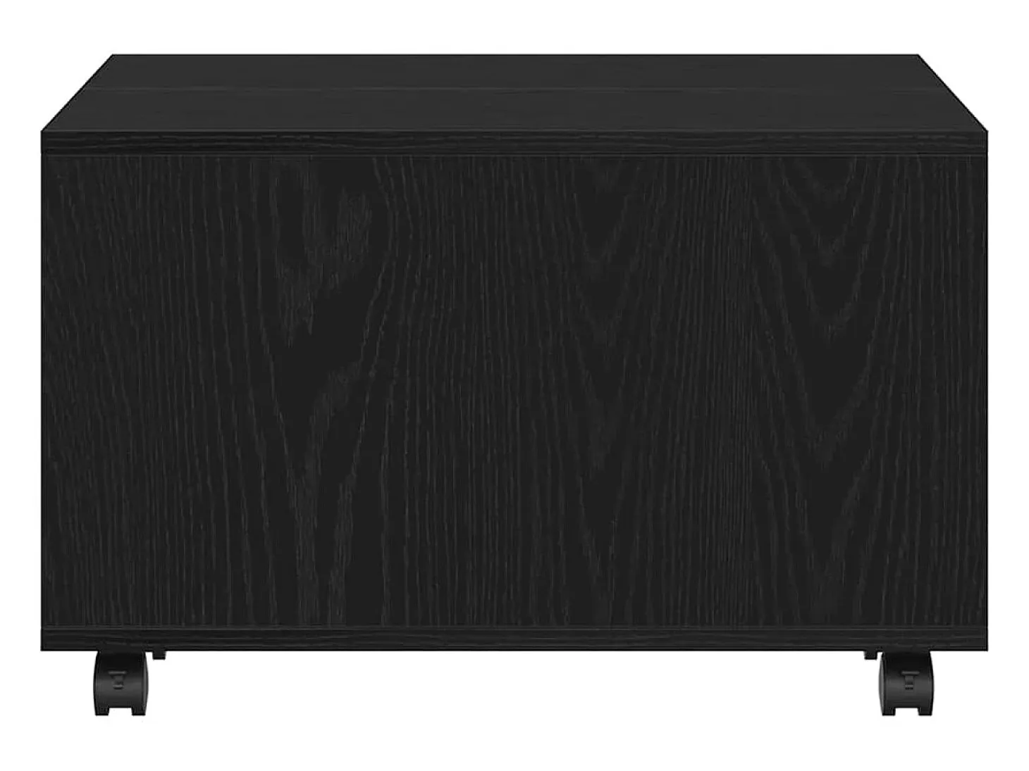 Mesa de Café Roble negro 60 x 60 x 38 cm Madera contrachapada