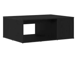 Mesa de Café Roble negro 90 x 67 x 33 cm Madera contrachapada