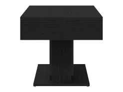 Mesa de Café Roble negro 96 x 50 x 45 cm Madera contrachapada