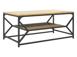 Mesa de Café Roble Sonoma 90 x 50 x 40 cm