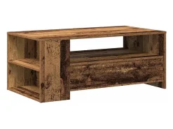 Mesa de Café with Drawer Madera vieja 102 x 55 x 43.5 cm