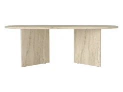 Mesa de centro - Efecto travertino - TOPANIA