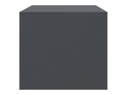 Mesa de centro acero gris antracita 67x50x44 cm