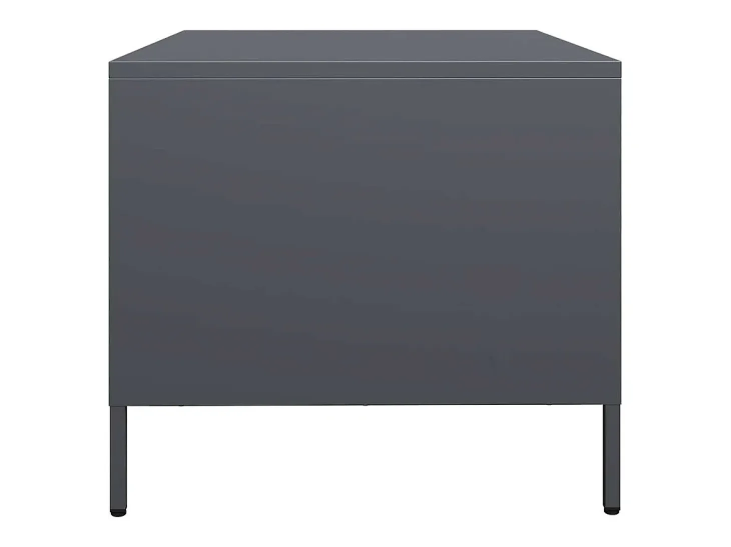 Mesa de centro acero laminado en frío antracita 101,5x50x43,5cm