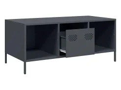 Mesa de centro acero laminado en frío antracita 101,5x50x43,5cm