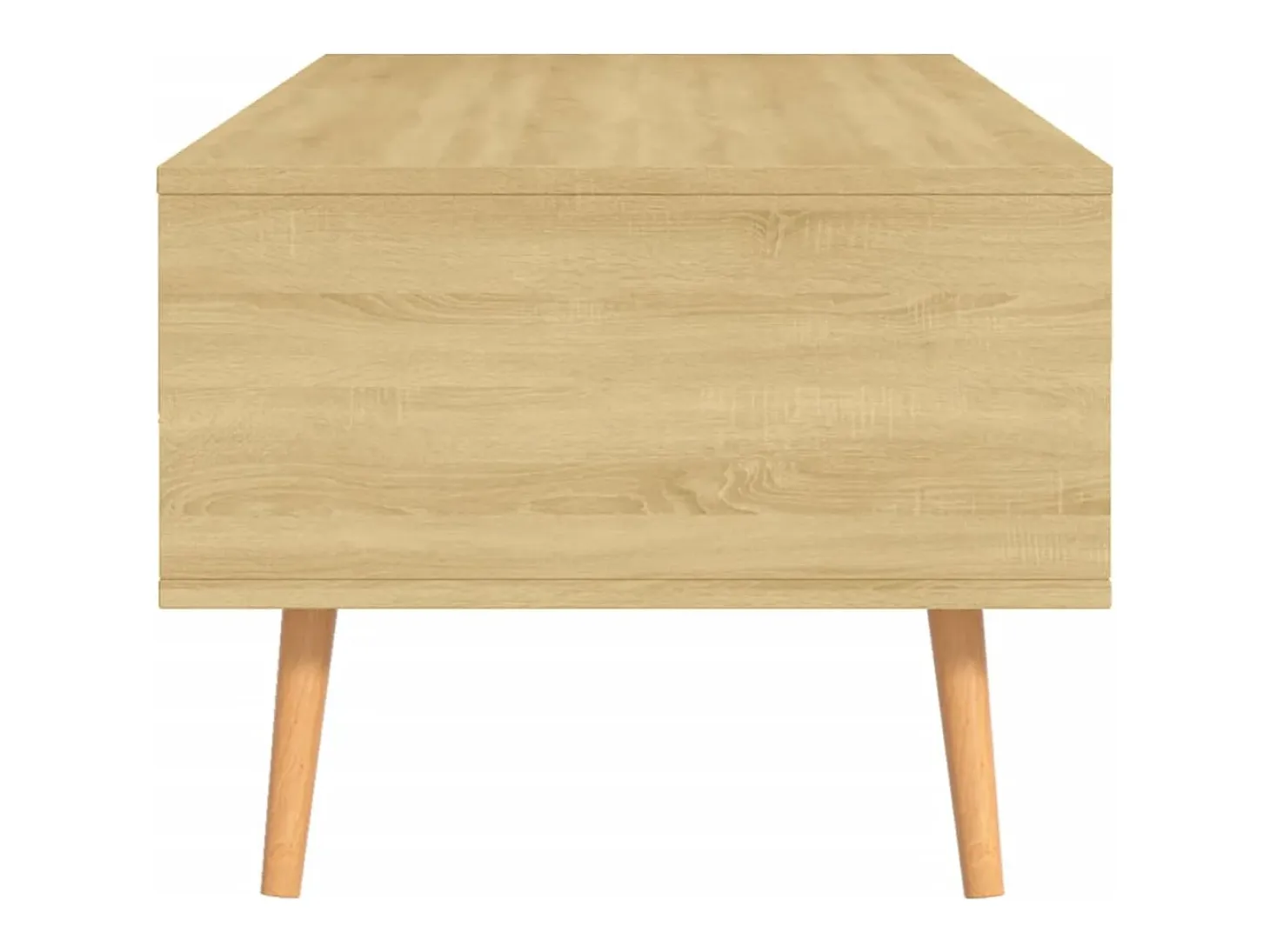Mesa de centro aglomerado color roble Sonoma 100x49,5x43 cm