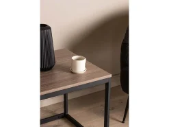 Mesa de centro Arbor, mesa auxiliar marrón.