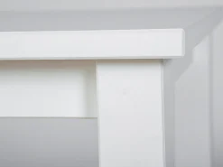 Mesa de centro auxiliar Asgar blanca.