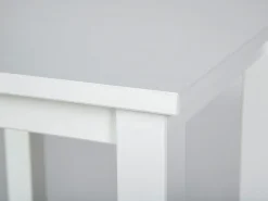 Mesa de centro auxiliar Asgar blanca.
